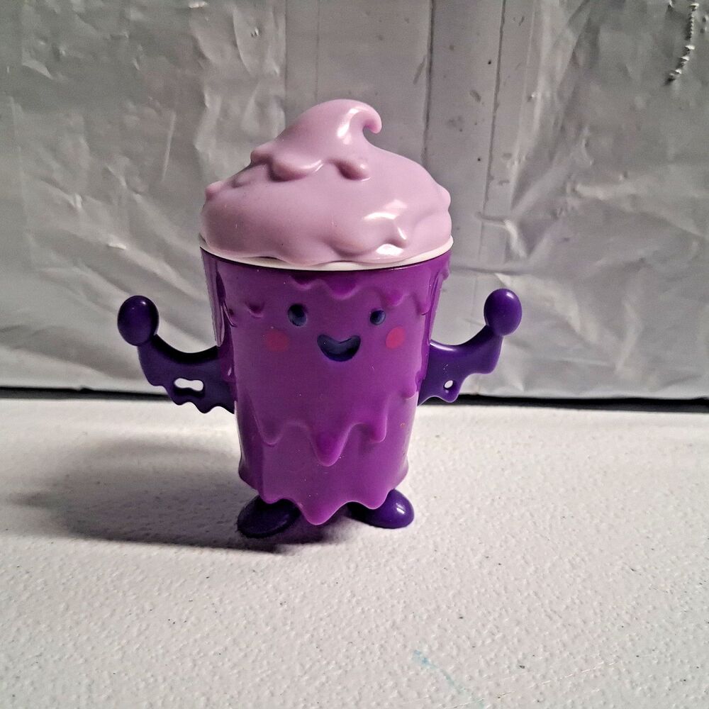 Wendy's Frosty Frights Meltin Purple Frostie Toy Kids Meal Collectible #3584